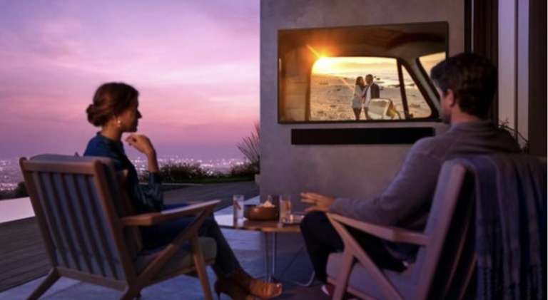 TV 65" Samsung The Terrace QE65LST7TC - 4K, QLED, Smart TV (Via ODR de 500€)