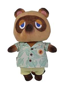 Peluche Simba Animal Crossing Tom Nook ou Isabelle - 25cm
