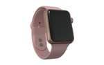 Montre connectée Apple Watch Series 5 GPS - 40mm, boîtier aluminium or-rose avec Bracelet Rose (Reconditionnée Grade A+ - Etat Parfait)