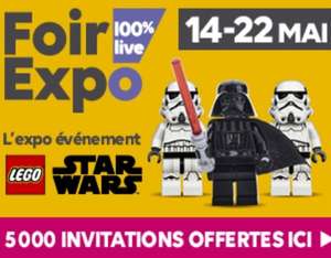 Invitation gratuite pour la Foir'Expo Mulhouse - du 14 au 22 mai, à Mulhouse (68) - ParcExpo.fr
