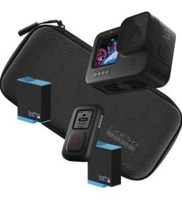 Pack caméra sportive GoPro Hero9 Black + 2 Batteries + Télécommande + Sacoche