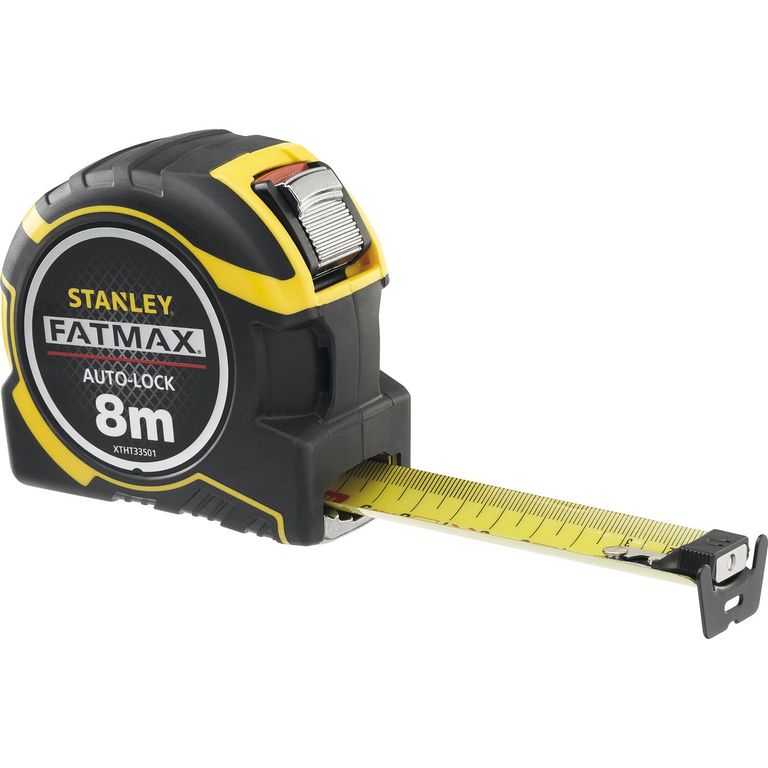 Mètre ruban Fatmax Stanley - Mesure auto lock 8 M x 32 mm, ruban large — Amazon