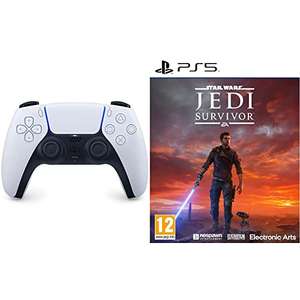 Pack Manette PS5 Dualsense + Jeu Star Wars Jedi Survivor sur PS5
