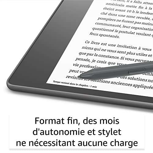 Prime] Liseuse 10.2 Kindle Scribe - Lecture / écriture / croquis - 300  ppp, Stylet basique inclus, 16 Go –
