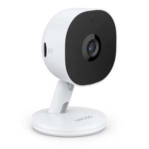 Caméra de surveillance intérieure SANNCE - 1080p, WiFi, Vision nocturne, Détection de mouvement, Compatible Alexa & Google Assistant