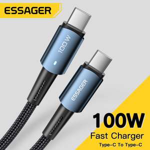 Câble USB Type-C vers USB Type-C Essager - 100W, 2m
