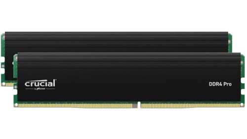 Barrettes RAM DDR4 Crucial 32 Go (2*16) –