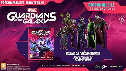 Jeu Marvel’s Guardians of the Galaxy sur PC