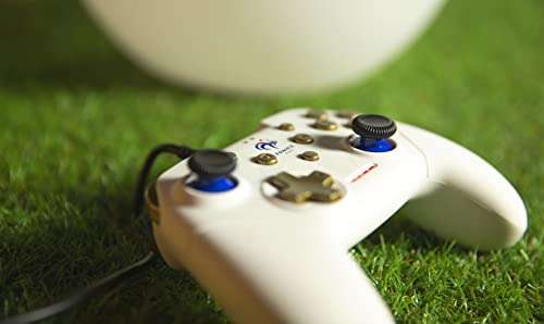 Manette gaming filaire Konix FFF pour console Nintendo Switch, Switch Lite et PC - câble 3m, bleu (blanc à 19,99€)