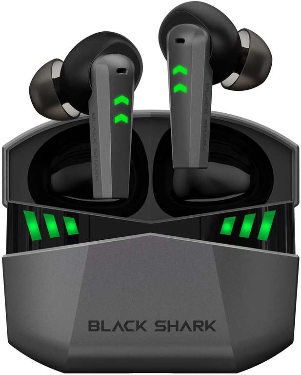 Écouteurs Black Shark T2 - Bluetooth 5.2, Latence ultra faible, IPX5, Google Assistant & Alexa, Autonomie 20h, LED (vendeur tiers)