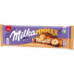 Lot de 2 tablettes Milka Mmmax chocolat au lait, caramel et noisettes - 2x300g,Différentes variétés(via 1,6€ sur carte fidélité et BDR 1,3€)