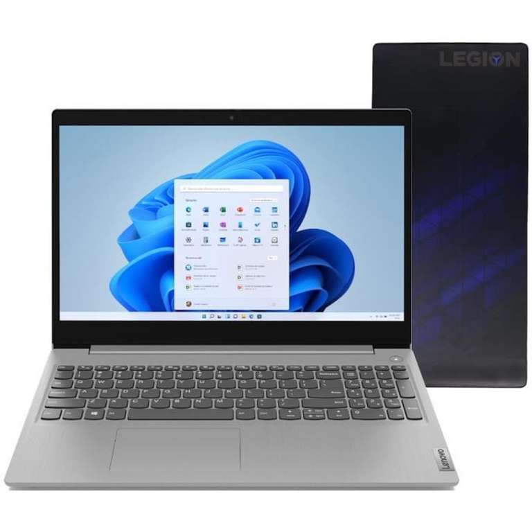 PC Portable 15.6" Lenovo IdeaPad 3 15IML05 - FHD, i3-10110U, RAM 8Go, SSD 256Go, Windows 11 + Tapis de souris XXL (via ODR 50€)