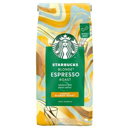 Paquet de café en grain Starbucks Blonde Espresso Roast - 450 g