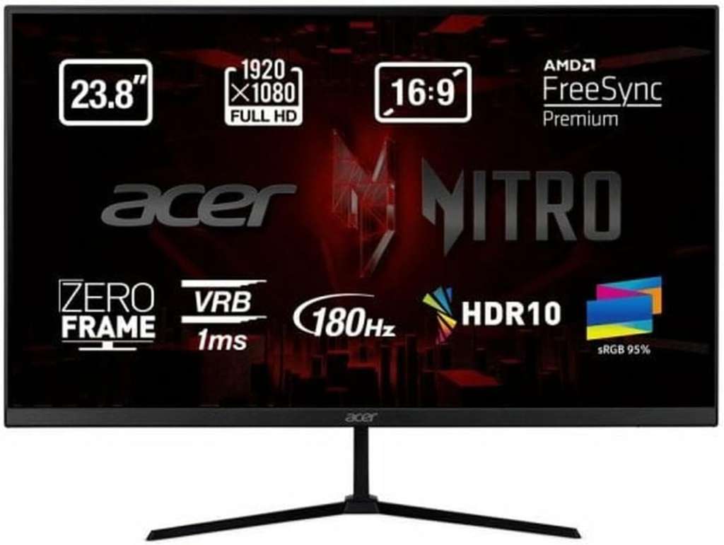 Acer Nitro QG0 Écran gamer | QG240YS3 | Noir