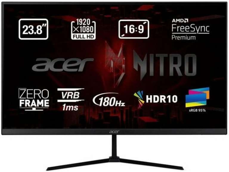 Acer Nitro - Ecran PC Gamer, Ecran Gaming 75Hz, 23,8, Full HD