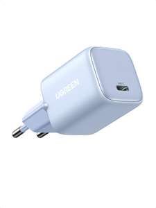 Chargeur secteur Ugreen Nexode - 30W, USB C, Rapide GaN - 5 couleurs au choix (vendeur tiers)