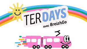 Promotion sur une sélection de billet de train - Réseau TER BreizhGo