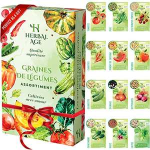 12 variétés de graines de légumes à semer (Vendeur tiersx)
