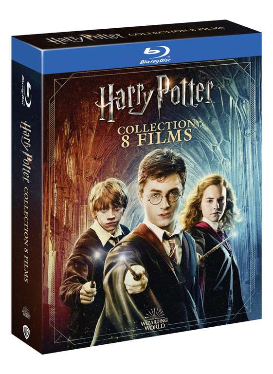 Coffret Harry Potter Intégrale Steelbook Collector Blu-ray
