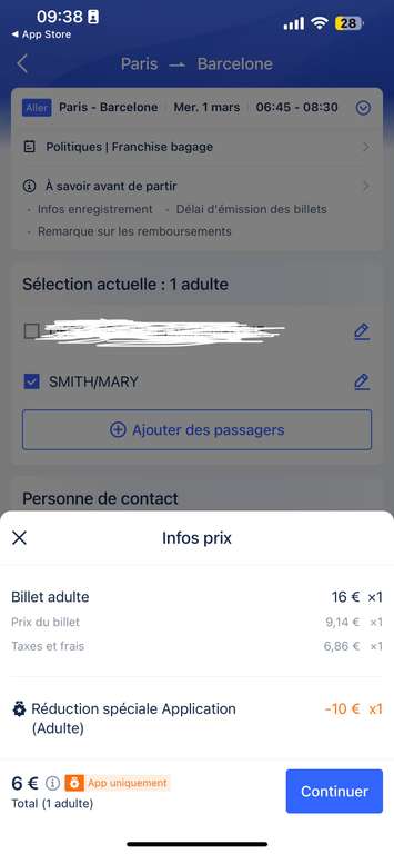 10€ de réduction sur les vols chez Trip.com (Via l'application)
