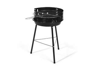 Barbecue rond au charbon de bois Grillmeister - Ø 33 cm