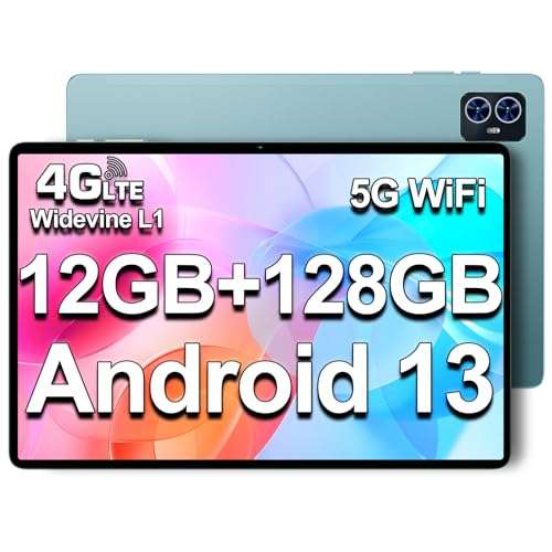 Tablette Tactile TECLAST M50 10", 12Go RAM 128Go ROM, Android 13, 1280x800 TDDI, Dual SIM 4G LTE+5G (Vendeur tiers - via coupon)
