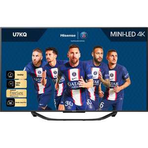 TV QLED HISENSE MiniLED 55U7KQ 2023 (Vendeur Boulanger + 64,90€ en RP)