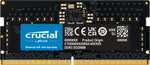 Barrette mémoire RAM DDR5 Crucial CT8G48C40S5 - 8 Go, 4800 MHz, CL40, SODIMM (CT8G48C40S5)