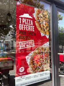 1 Pizza achetée = 1 Pizza offerte (sur place ou à emporter) - Rennes, Quimper, Lorient et Fougères (22/35/56)
