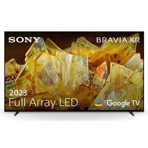 TV 65" Sony Bravia XR-65X90L (2023) - 4K UHD, Full Array LED, 120 Hz, Dolby Vision & IMAX Enhanced, Google TV