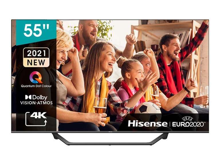 Sélection de TV Hisense QLED & OLED - Ex : TV 55" 55A7GQ - QLED, 4K, 50 Hz, HDR, Dolby Vision, Smart TV (449€ avec DEALABS50 + ODR de 50€)