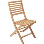 Salon de jardin en bois eucalyptus FSC 8 personnes - Table 180 x 90 cm + 8 chaises pliantes ( + 155€ pour les clients cdiscount à volonté)