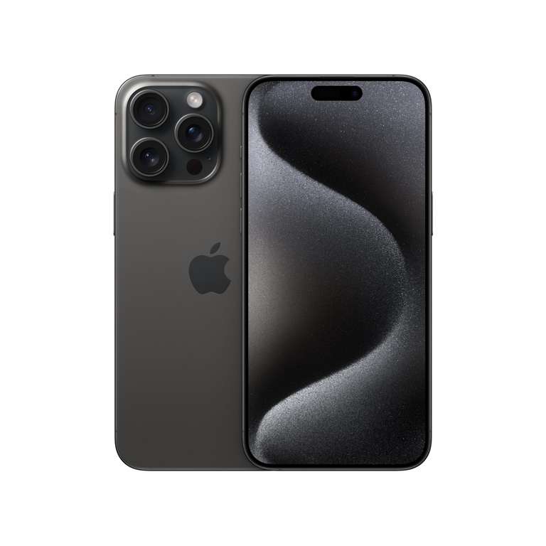 Apple iPhone 15 Pro Max (256GB) - Titanium Black –