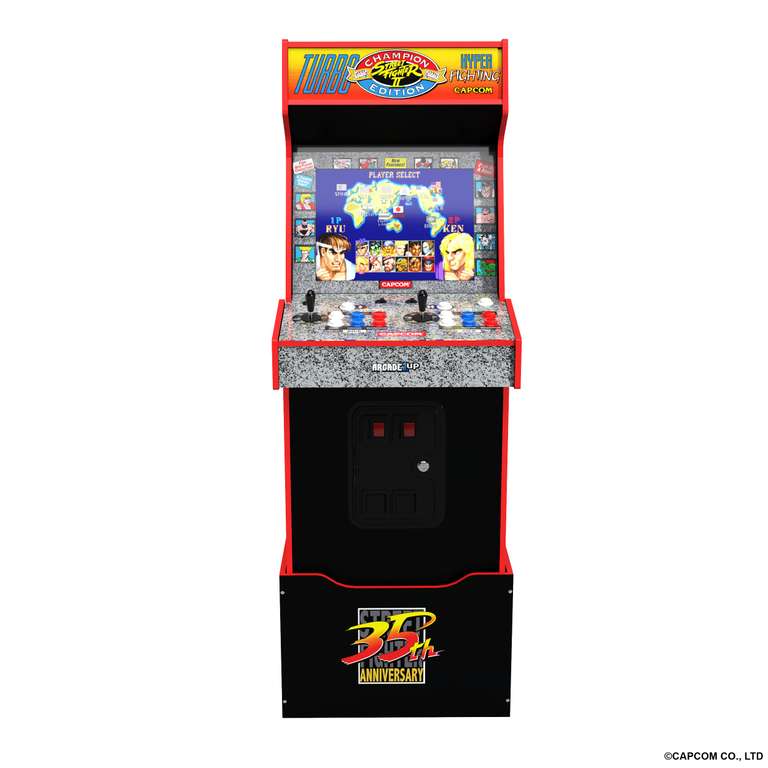 Borne d’Arcade Arcade1Up Street Fighter Legacy - 14 jeux, Wifi