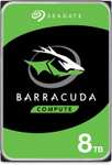 [Prime] Disque dur interne 3.5" Seagate BarraCuda - 8 To, 5400 tr/min, 256 Mo, SMR (ST8000DMZ04)