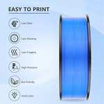 Filament pour imprimante 3D Jayo PLA - 1.75mm, 1 kg, PLA Bleu Gris (vendeur tiers)