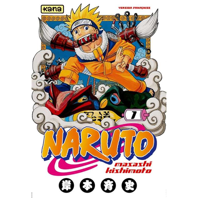 Sélection de Mangas en Promotion - Ex: Naruto (2,85€ en retrait magasin)
