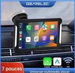 Autoradio Portable 7" Gearelec avec CarPlay (Vendeur tiers)