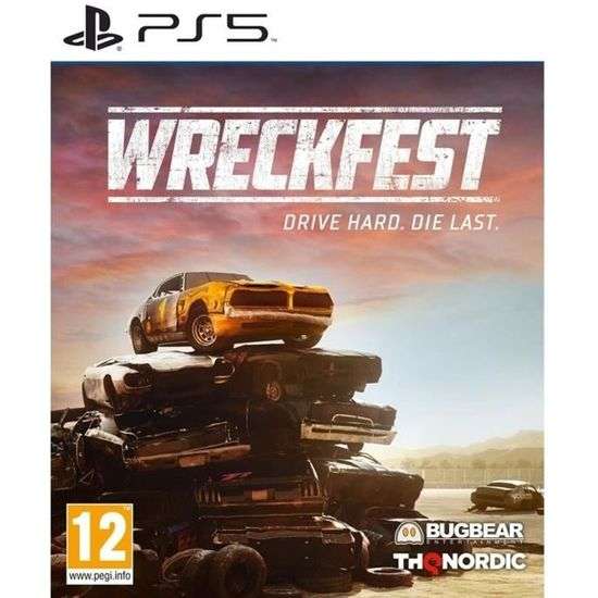 Jeu Wreckfest sur PS5