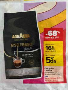 2 Paquets de Café en grains espresso Barista Perfetto Lavazza - 2x1Kg