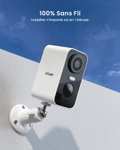 Caméra Surveillance WiFi Exterieure sans Fil Batterie (Vendeur tiers - via coupon)