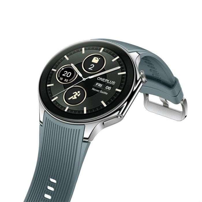 Montre Connectée Oneplus Watch 2 - Bluetooth, 46mm, Radiant Steel