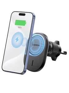 Chargeur sans fil UGREEN pour voiture - Support magnétique MagSafe pour iPhone (Vendeur Tiers)
