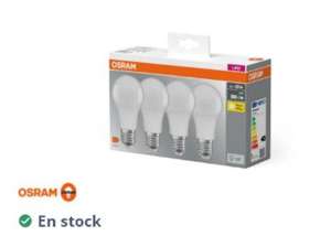 Pack de 4 Ampoules LED Osram - E27