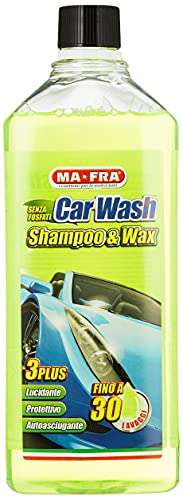 Shampooing et Cire pour voiture Ma-Fra h0930 Jaune Fluo - 1L