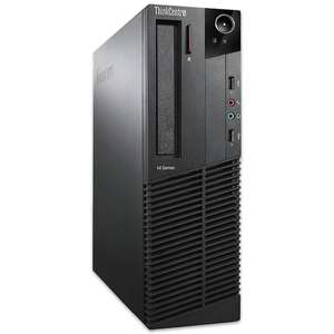 PC fixe Lenovo ThinkCentre M83 SFF - i5-4670s, SSD 128Go, RAM 8Go, Win10 (Reconditionné - Grade A)