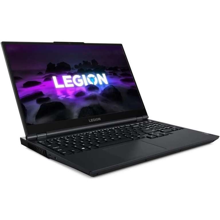 PC Portable 15.6" Lenovo Legion 5 15ACH6H - Ryzen 5 5600H, 8 Go de Ram, 512 Go SSD, RTX 3060 - SansOS + Tapis XXL (via ODR de 100€)