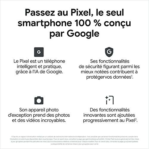 [Prime] Pack Google Pixel 7a +Chargeur + Coque officielle