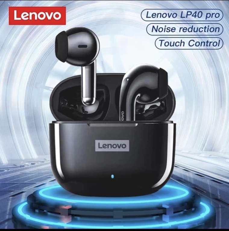 [Nouveaux clients] Écouteurs sans fil Lenovo LP40 - Bluetooth, plusieurs coloris
