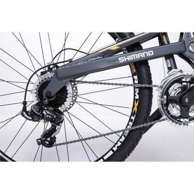 Vélo VTT Moma bikes EQX 27" - Aluminium, shimano, 24 Vitesses, Freins à disques, Double suspension - Taille L/XL (vendeur tiers)